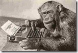Monkeys typing